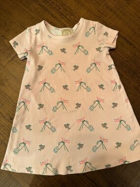 The Beaufort Bonnet Company Light Pink Toddler Top with Monogram Detail